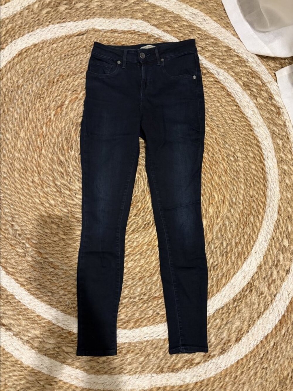 Levi's Made & Crafted high skinny jeans dark wash size 25